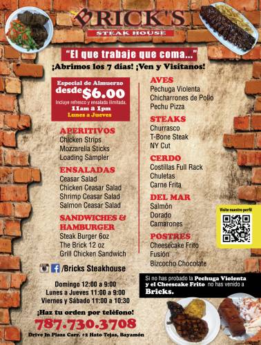 Menu Bricks Steakhouse-7